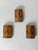 Swedish Sculptural Pine Wall Sconces, 1980s, Set of 3 For Sale - Image 12 of 18