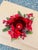 Natural Looking Poinsettia & Berry Candelabrum For Sale - Image 4 of 4