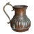 Small Vintage Etruscan Style Copper and Brass Handled Pitcher For Sale