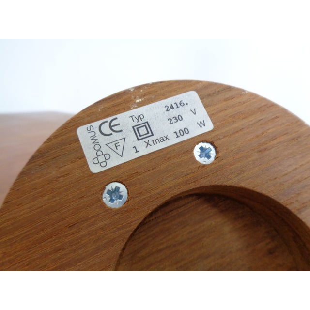 Adjustable Counterweight Pendant Lamp in Teak from Domus, Germany, 1960s For Sale - Image 14 of 15