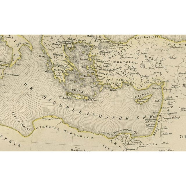 Paper Palestine and Holy Land Map with Jerusalem Insets, 1876 For Sale - Image 7 of 12