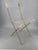 Hollywood Regency Folding Chair by Yonel Lebovici and Bernard Berthet for Marais International, France, 1973 For Sale - Image 4 of 14