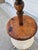 Vintage Wooden Spindle Adjustable Floor Candle Stands For Sale - Image 11 of 15