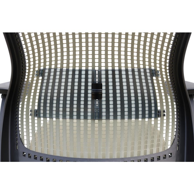 Knoll ReGeneration Ergonomic Office Desk Chair Fully Adjustable in Green Fabric For Sale - Image 16 of 18