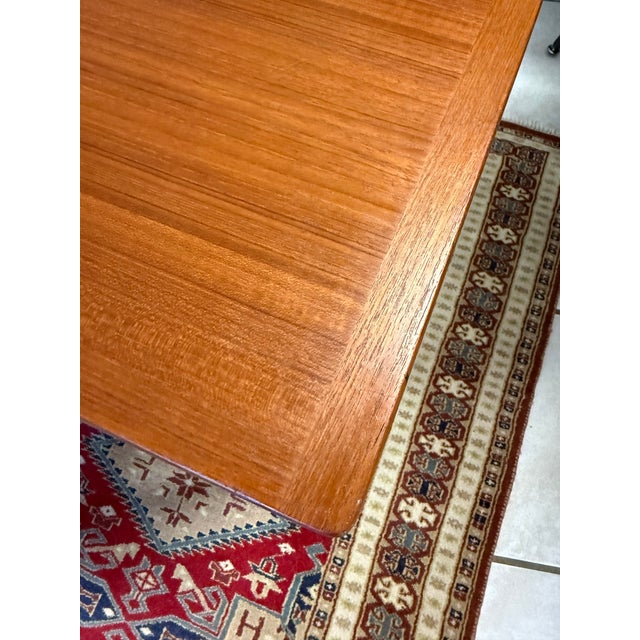 Mid century danish teak side table Measurements 18H 13.5L 14W