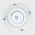 Traditional Chinese Blue & White Floral Plate, C. 1850 For Sale - Image 3 of 3