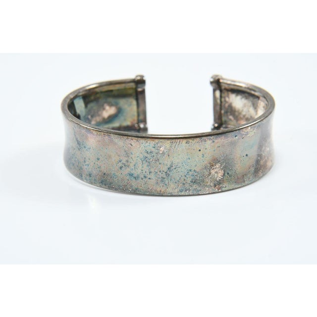 1970s Vintage 925 Silver Bangle, 1970s For Sale - Image 5 of 5