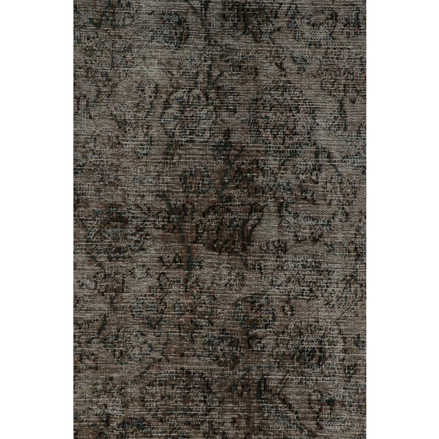 Vintage Persian Rug in Brown and Blue by Rug & Kilim For Sale In New York - Image 6 of 7