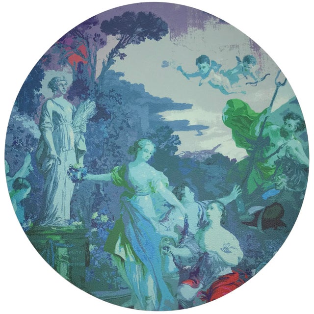 Our pebbled vinyl leather placemats make for pieces suitable at any occasion. With our signature patterns on the front and...