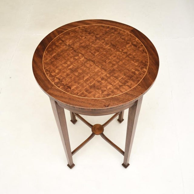Edwardian Occasional Side Table, 1900s For Sale - Image 4 of 7