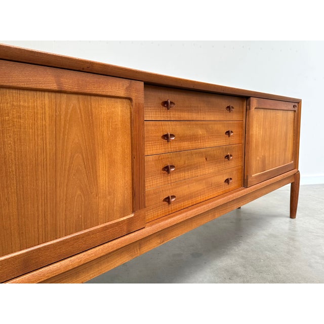 Danish Sideboard in Teak by H. W. Klein for Bramin, 1960s For Sale - Image 9 of 17