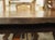 A 1900s Spanish Library Table Desk With Iron Stretchers, Shallow Frieze Drawers For Sale - Image 10 of 18