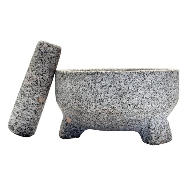 Mid 20th Century Hand Made Granite Morter & Pestel For Sale In Los Angeles - Image 6 of 7
