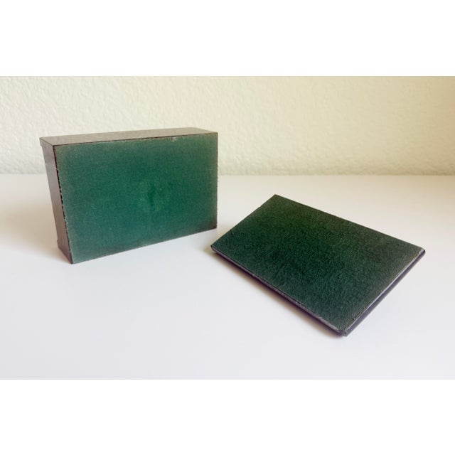 Modernist Green Marble Rectangular Lidded Box, Mid 20th Century For Sale - Image 10 of 10