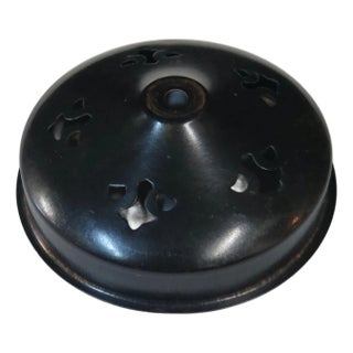 Vintage Authentic Patinated Handel Lamp Co. Heat Cap For Sale