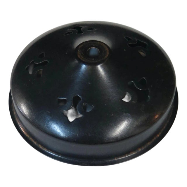 Vintage Authentic Patinated Handel Lamp Co. Heat Cap For Sale