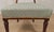 Edwardian Nursing Chair with Inlaid Motif Castors Upholstery, 1910 For Sale - Image 10 of 15