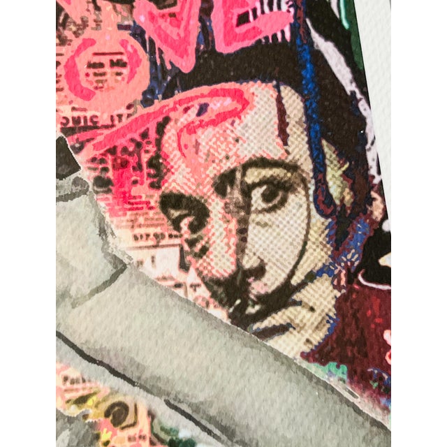 Pop Art DeathNYC - Marylin Monroe - Falling in Love - Elvis Dali Mickey Graffiti - Limited Hand Signed and Numbered For Sale - Image 3 of 10