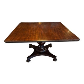 Antique Dining Table in Mahogany For Sale