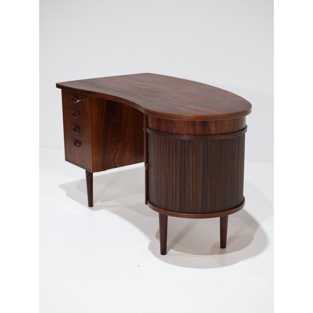 Model 54 Kidney Desk from Feldballes Møbelfabrik, Denmark, 1960s For Sale - Image 6 of 18