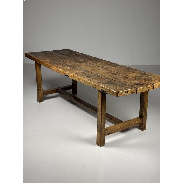 French Monastery Table in Wood For Sale - Image 3 of 18