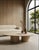Stone Oval Table in Roman Travertine Marble by Andrea Grasso For Sale - Image 7 of 8