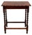 English Antique English Oak Barley Twist Pie Crust Top Side Table For Sale - Image 3 of 12