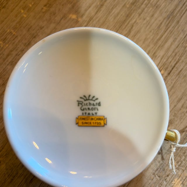 Gorgeous diamonti pattern Richard Ginori. $300 per place setting. 16 place settings available.