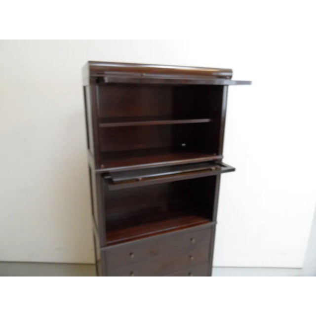 Vintage Stackable Bookcase, 1950s For Sale - Image 10 of 14