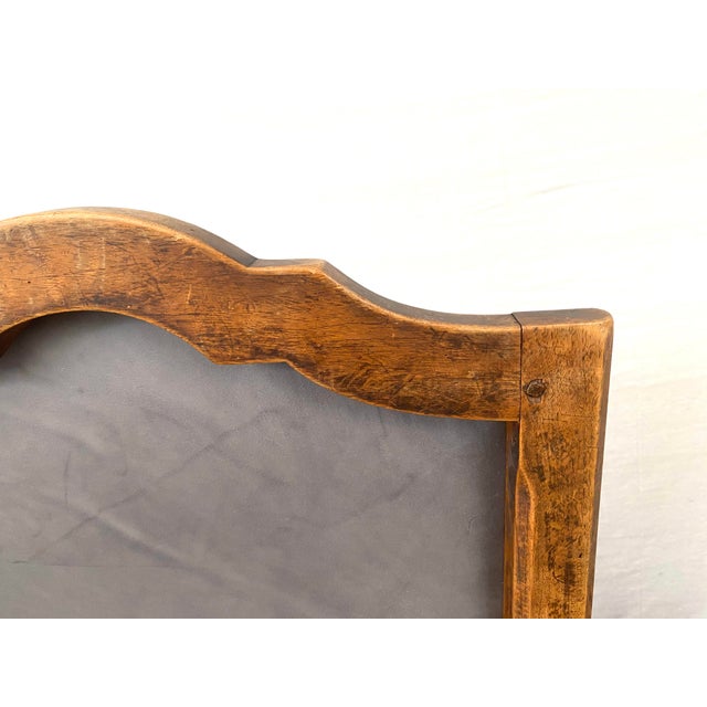 18th C. French Os De Mouton Leather Chairs - a Pair For Sale - Image 9 of 11