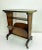 Vintage Side Table or Magazine Rack on Wheels, 1950s For Sale - Image 10 of 11