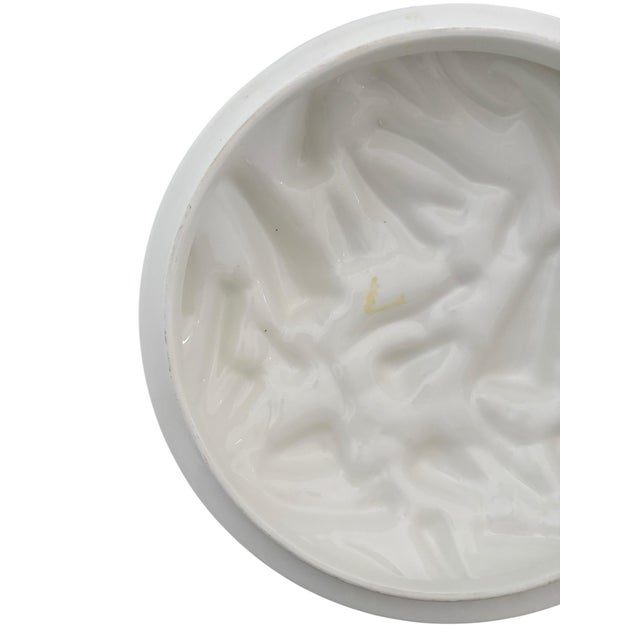 Vintage Italian Painted Ceramic Red Chili Pepper Sculptural Bowl by Este Ceramiche C. E. Lidded Serving Tureen, 11.5" For Sale - Image 9 of 12