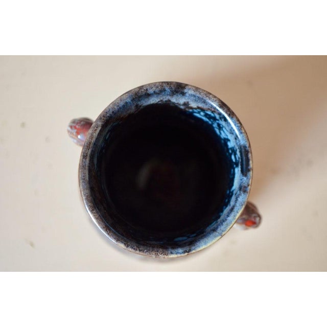 Fat Lava Vase from Strehla, 1960s For Sale - Image 6 of 8