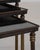 French 19th Century France Red Brass Nesting Table For Sale - Image 3 of 11