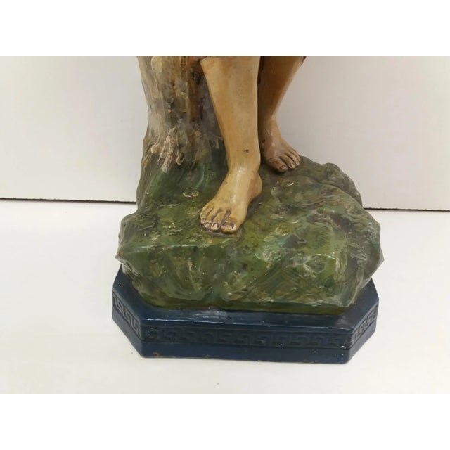 Material terracotta, hand painted, about 100 years old. Author August Otto was born in 1868 in Oeslau near Coburg, he died...