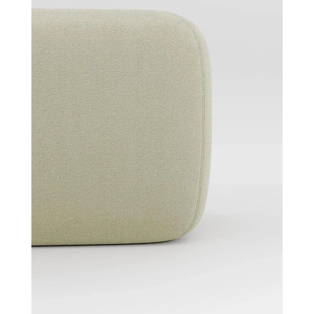 Postmodern Jacob Armchair in Fabric Boucle Beige by Collector Studio For Sale - Image 3 of 5