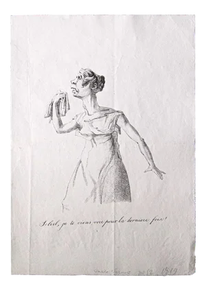 Carle Vernet (Antoine Charles Horace Vernet) - Soleil Je Viens - Lithograph - Early 19th-Century