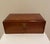 1940s Vintage Ralph Lauren Style Solid Wood Desk / Document Storage Box C.1940s For Sale - Image 5 of 11
