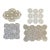 Vintage Doilies, Set of 4 For Sale