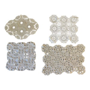 Vintage Doilies, Set of 4