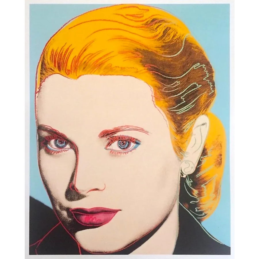 Andy Warhol Estate Vintage 1989 Pop Art Lithograph Print 