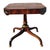 19th C Flame Mahogany Regency Side Table Center Table by Wyman Furniture For Sale - Image 11 of 17