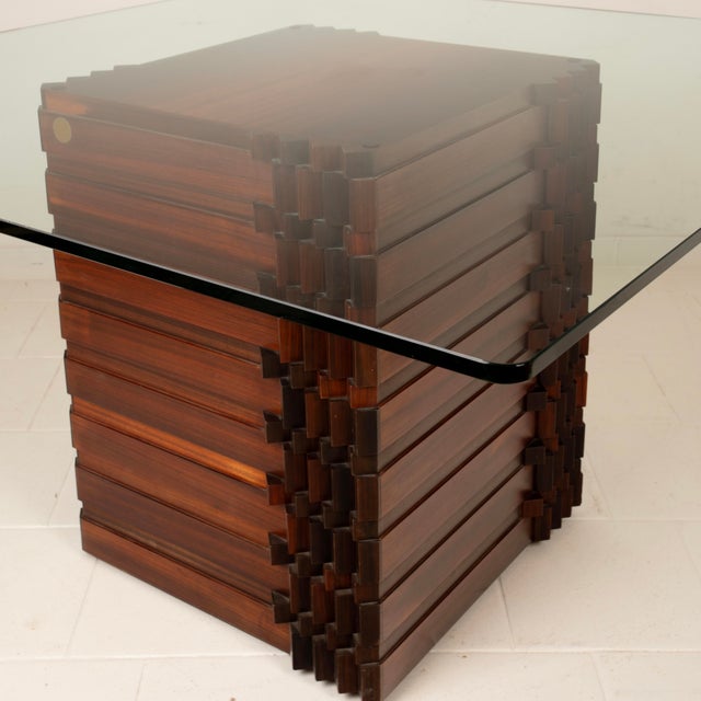 Diamond Table Sculpture 99 by Luciano Frigerio for Frigerio Di Desio 1970 For Sale - Image 9 of 18
