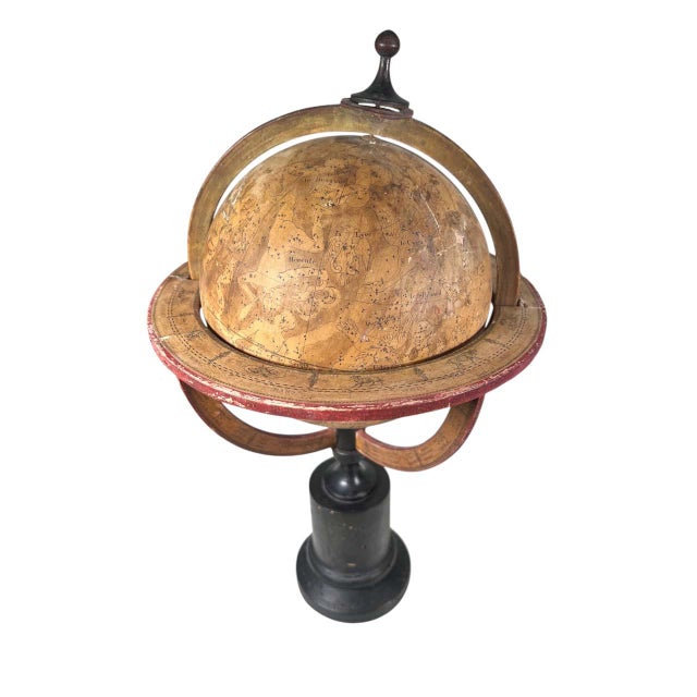 Early 19th Century Terrestrial Globe by Félix Delamarche, Also Known as Charles-François Delamarche For Sale - Image 14 of 17