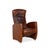 Modern Brown Leather Armchair from Jori For Sale - Image 3 of 17