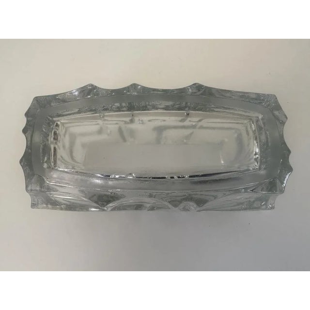 Vintage Modernist Vase in Crystal Shape, 1970s For Sale - Image 6 of 13