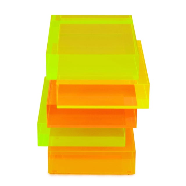 Plastic Studio Superego "Disallineata" Coffee Table For Sale - Image 7 of 8