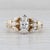 2010s 1.18ctw Marquise Diamond Engagement Ring 14k Yellow Gold Size 6.25 For Sale - Image 5 of 8