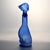 Mid-Century Modern Dog-Shaped Carafe in Blue Glass from Empoli, 1960s For Sale - Image 3 of 15