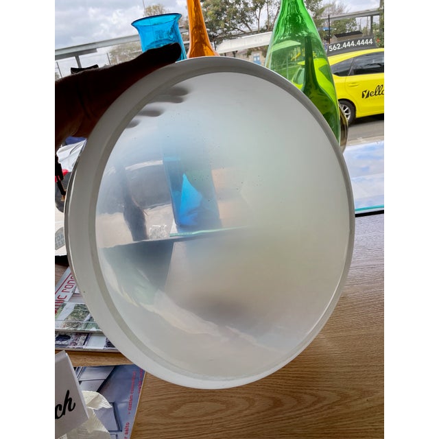 1970s Vintage Glass Murano Style Egg Lamp For Sale In Los Angeles - Image 6 of 12